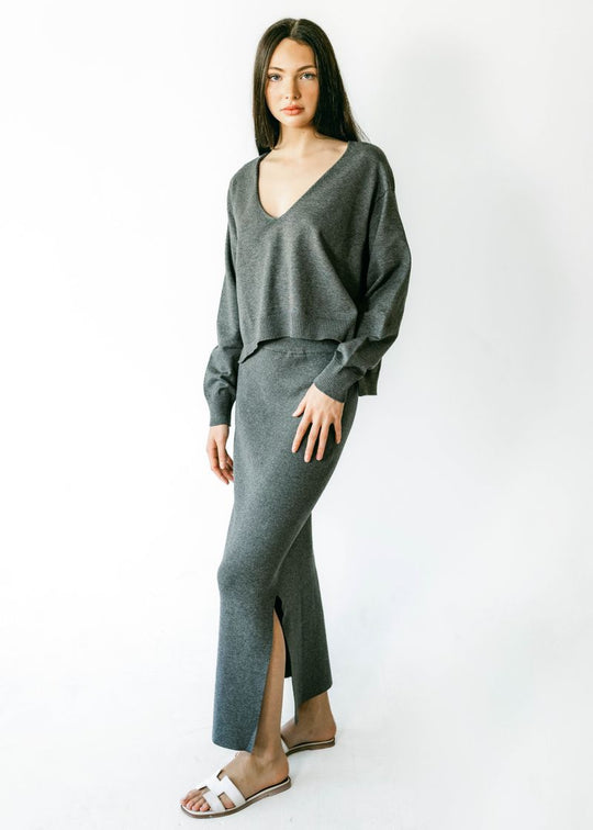 GRETA | High Waisted Long Skirt