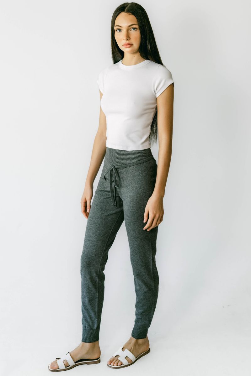 CHARLOTTE | High-Waisted Drawstring Sweatpants