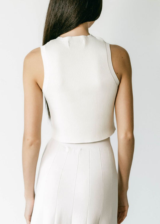 CAMILLE | Cropped Sleeveless Top