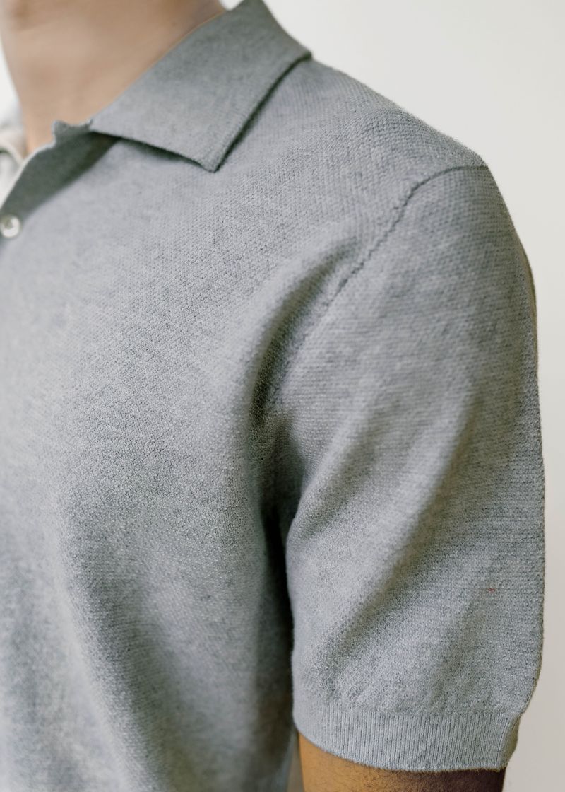 WALLY | Egyptian Cotton Short Sleeve Pique Polo