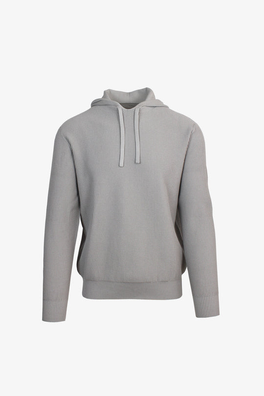REMY | Ecoviscose - Men's Mini Waffle Knit Hoodie