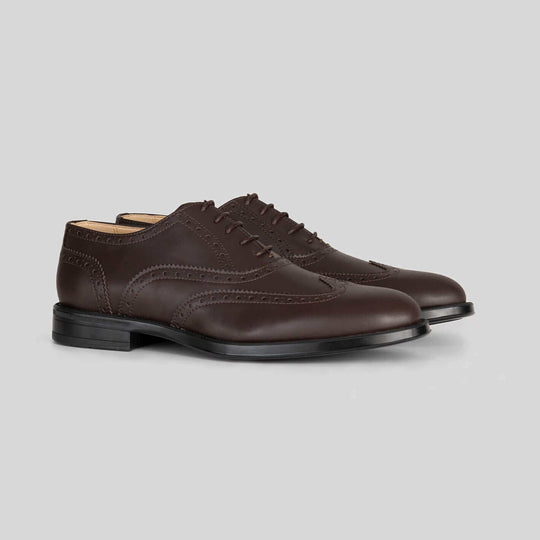 THE OXFORD BROGUE - Men's Classic Wingtip Brogue - Corn Leather | Men's Shoes | SOLARI MILANO | ALLTRUEIST