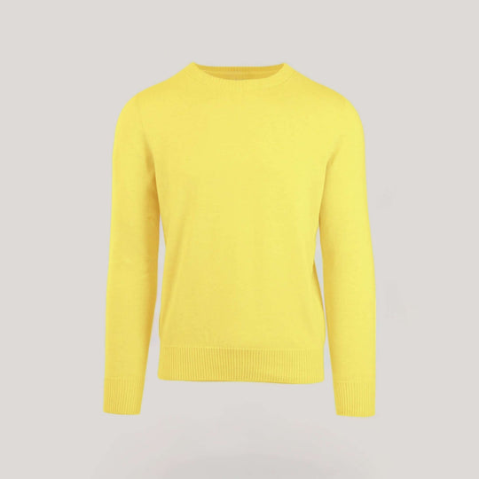 CAL | Egyptian Cotton Long Sleeve Crewneck Sweater | COLOR: SOLE |3D Knitted by ALLTRUEIST