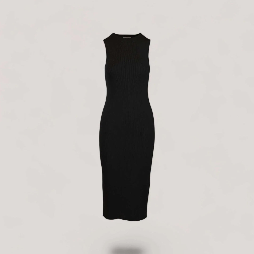 CELINE EcoVero Sleeveless Crew-Neck Long Dress | On-Demand | ALLTRUEIST allTRUEist CELINE EcoVero Sleeveless Crew-Neck Long Dress | On-Demand | ALLTRUEIST allTRUEist
