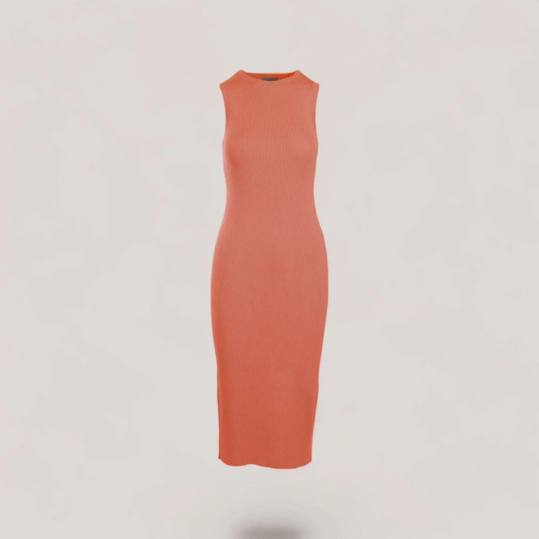 CELINE EcoVero Sleeveless Crew-Neck Long Dress | On-Demand | ALLTRUEIST allTRUEist CELINE EcoVero Sleeveless Crew-Neck Long Dress | On-Demand | ALLTRUEIST allTRUEist