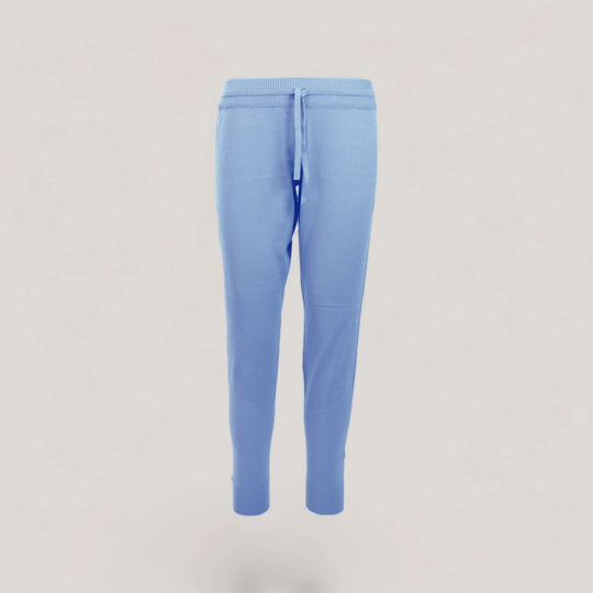 CHELSEA | Lounge Drawstring Joggers | COLOR: LIGHT BLUE |3D Knitted by ALLTRUEIST