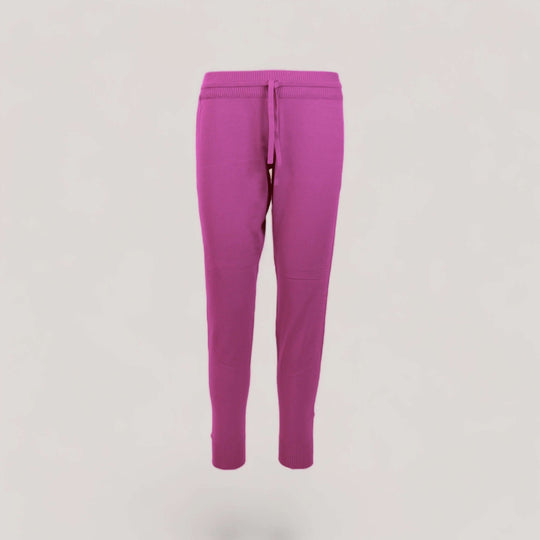 CHELSEA | Lounge Drawstring Joggers | COLOR: MAGENTA |3D Knitted by ALLTRUEIST