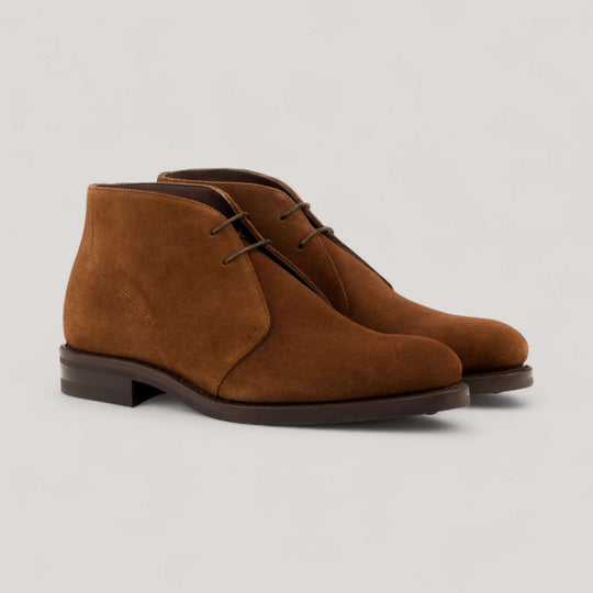 Chukka Boots - Brown - Luxe Suede | Goodyear Welt