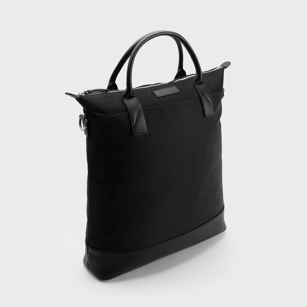 Everyday Tote Bag | Black Recycled Nylon