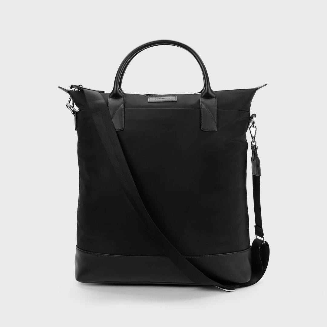 Everyday Tote Bag | Black Recycled Nylon
