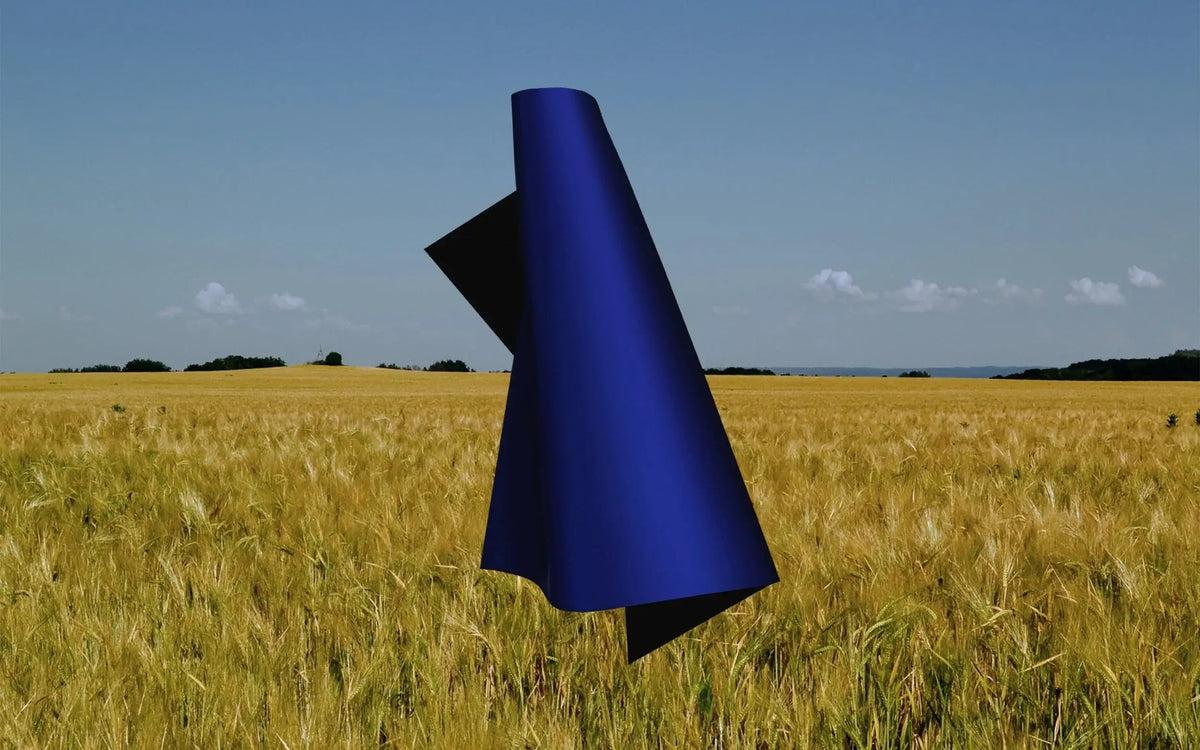 MIRUM material sample with a smooth coloured surface