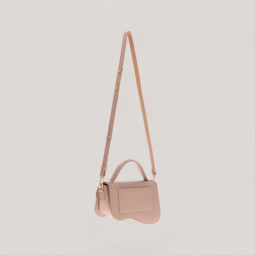 Nami - Mini Shoulder Bag - Nude Corn Leather | Vegan Handbags | By Alexandra K.. Available at ALLTRUEIST