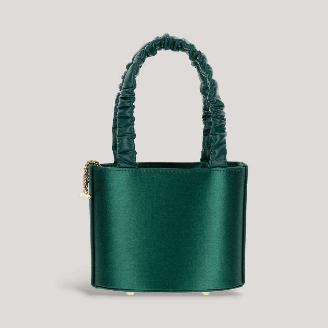 Sophia - Emerald Satin | Handbags | Mashu | ALLTRUEIST