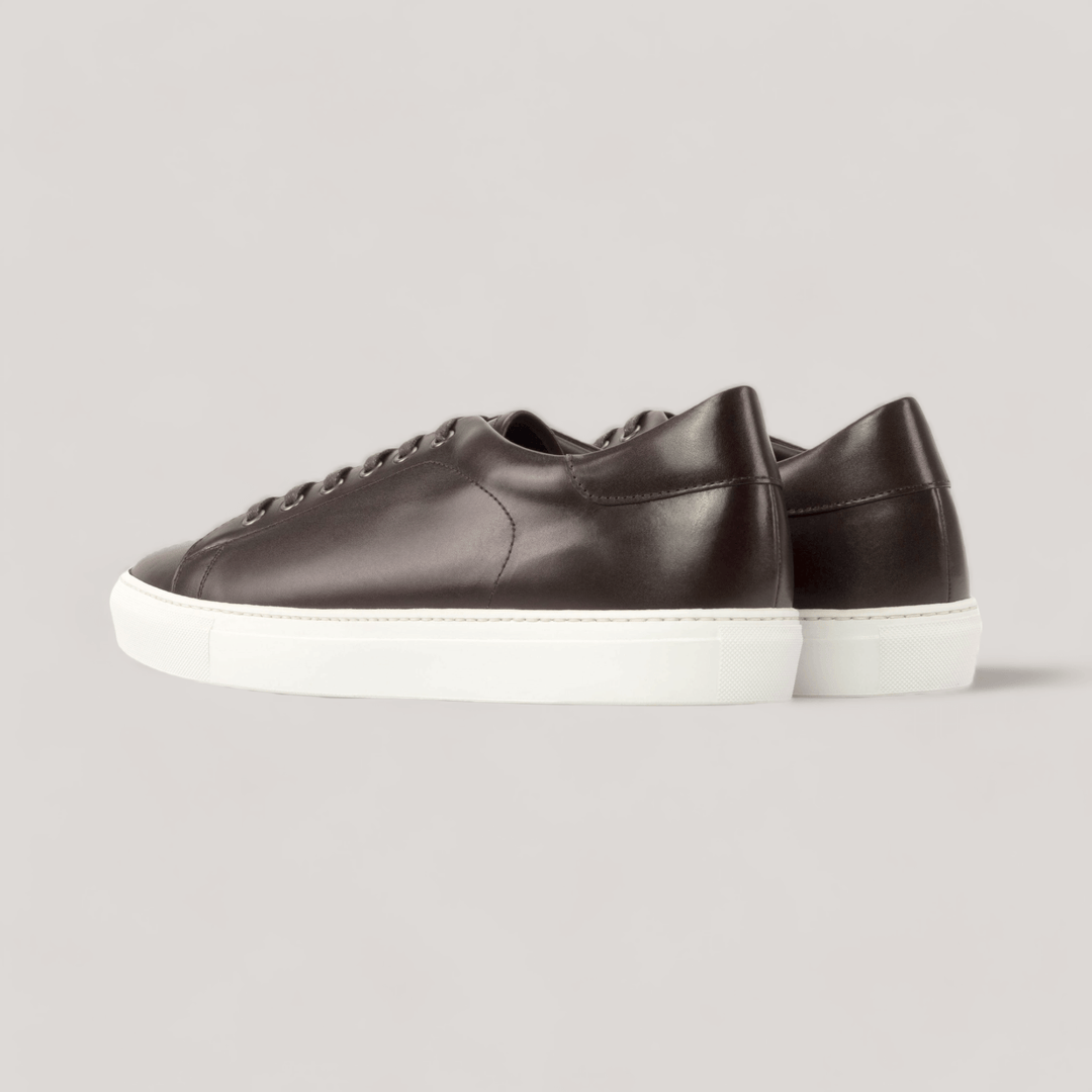 EON | Classic Sneakers - Dark Brown | Men's | Men's Shoes | MADE-TO-MEASURE by ALLTRUEIST | allTRUEist