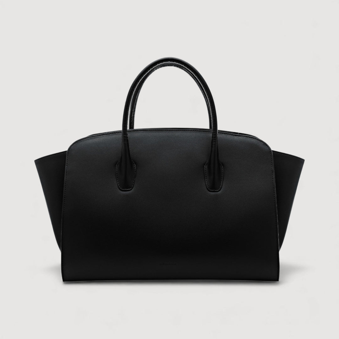 Gigi | Maxi Tote Bag | Black by ALEXANDRA K. VEGAN HANDBAGS available at ALLTRUEIST, suitable for professionals and daily necessities.