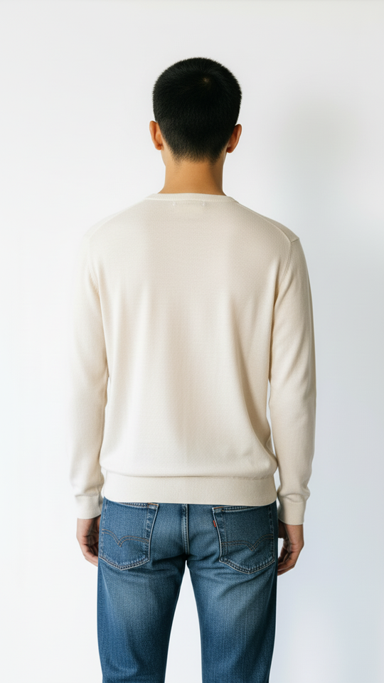 CALEB SHORT | Ecoviscose -  Men's Crewneck Sweater