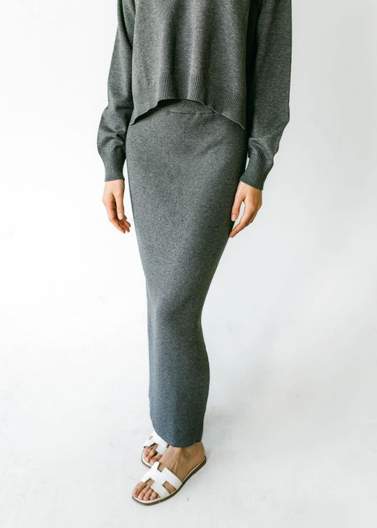 GRETA | High Waisted Long Skirt