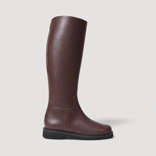 ADA | Knee-High Brown Boots