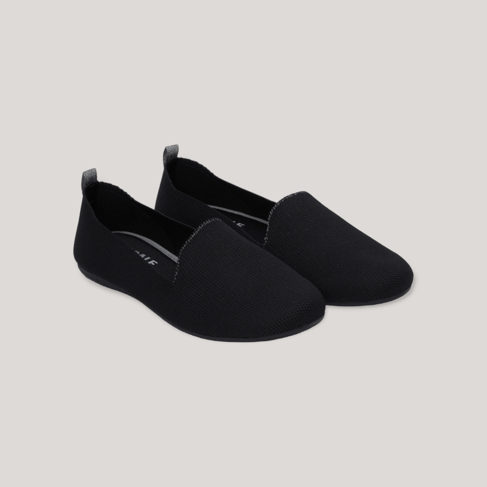 Marta - Knitted Loafers - Black | Women's | Women's Shoes | Ecoalf | ALLTRUEIST