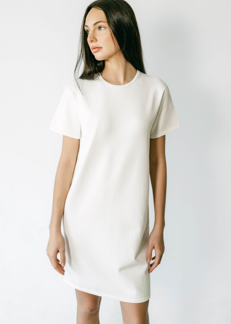STEFANIA | Ecoviscose - Relaxed T-Shirt Dress