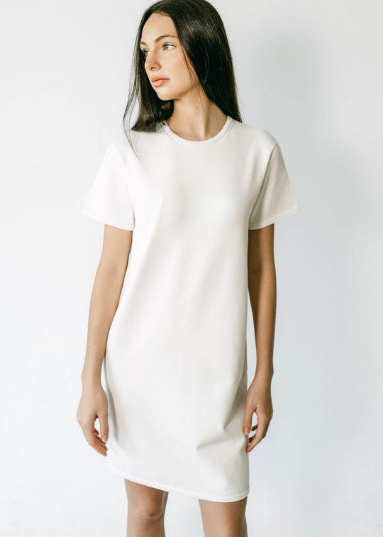 STEFANIA | Ecoviscose - Relaxed T-Shirt Dress