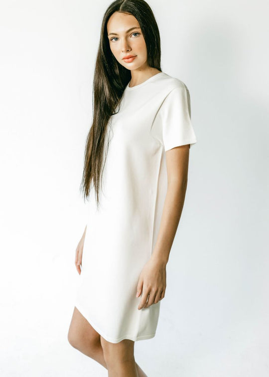 STEFANIA | Ecoviscose - Relaxed T-Shirt Dress