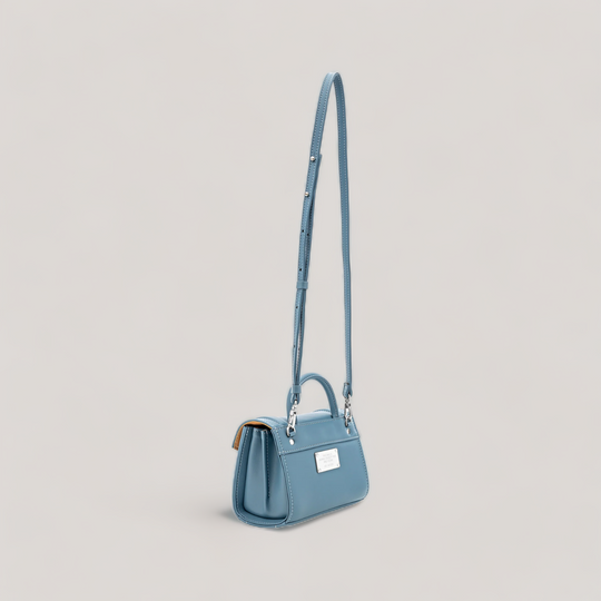 Faith Mini - Top Handle Bag - Lake Corn Leather | Vegan Handbags | By Alexandra K.. Available at ALLTRUEIST