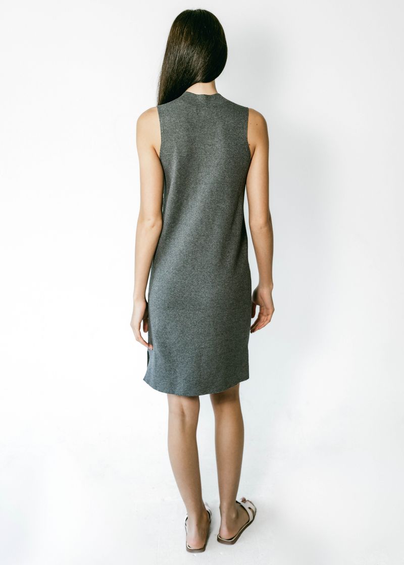 MARGOT | Sleeveless Mock-Neck Short Dress