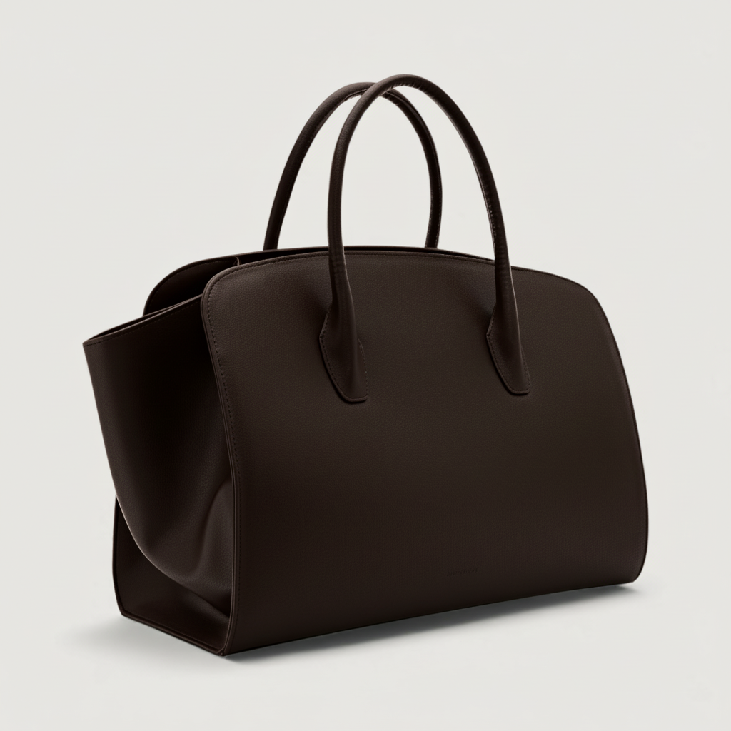 Gigi | Maxi Tote Bag | Espresso Brown by ALEXANDRA K. Vegan Handbags from ALLTRUEIST