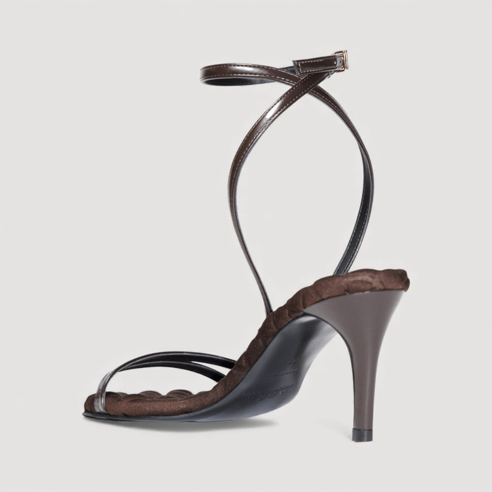 LAURA | Brown - Ankle Strap Sandal