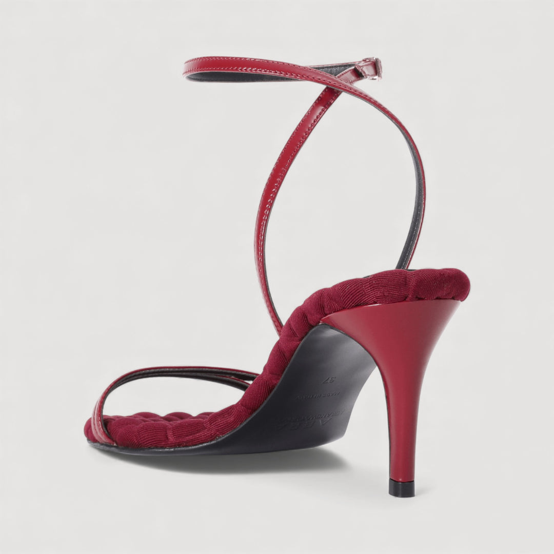 LAURA | Red - Ankle Strap Sandal