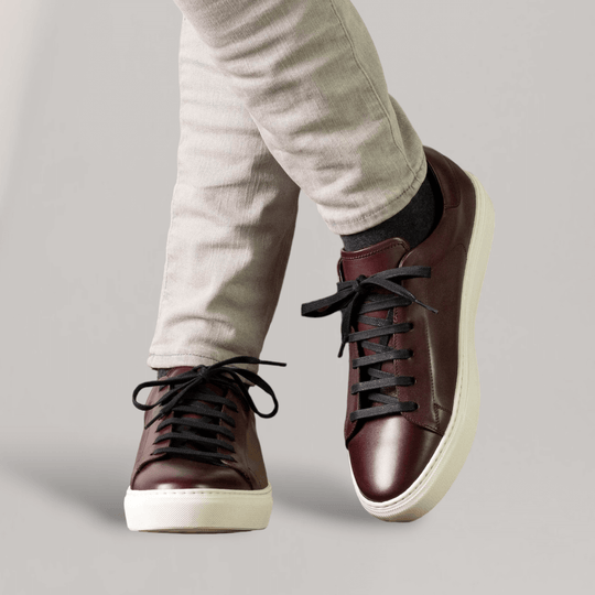 EON | Classic Sneakers - Burgundy | Men's