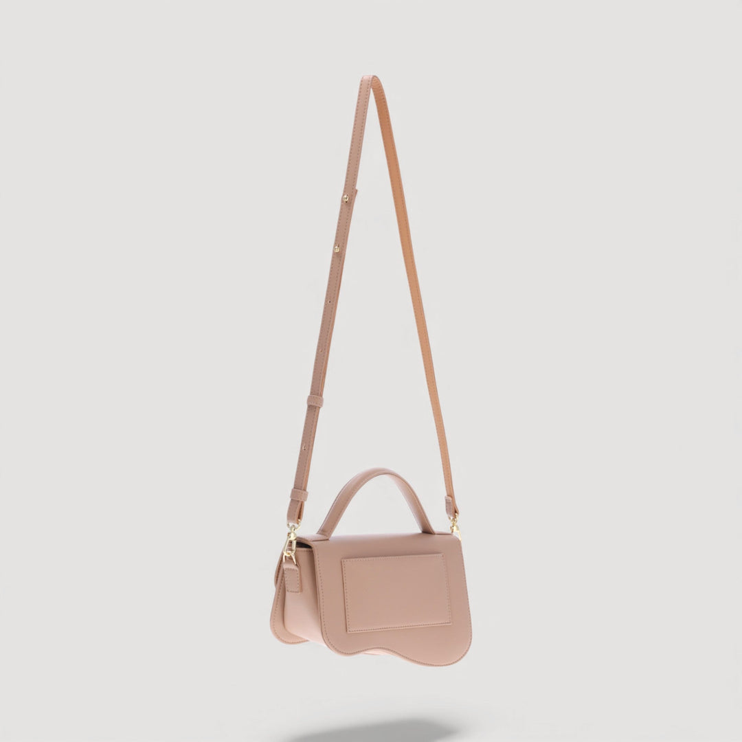 Nami | Mini Crossbody Bag | Beige by Alexandra K, showcasing vegan handbags and sold on ALLTRUEIST.