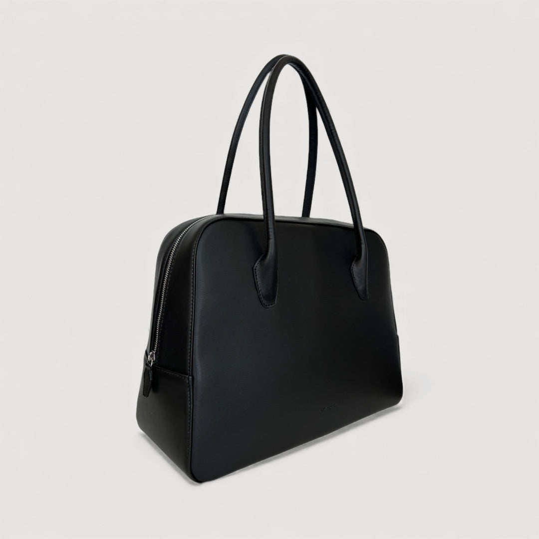 Nua | Maxi Tote Bag | Black - Elegant vegan handbag by ALEXANDRA K, available at ALLTRUEIST, designed for modern professionals.
