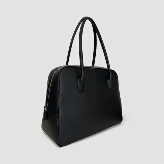 Nua | Maxi Tote Bag | Black - Elegant vegan handbag by ALEXANDRA K, available at ALLTRUEIST, designed for modern professionals.