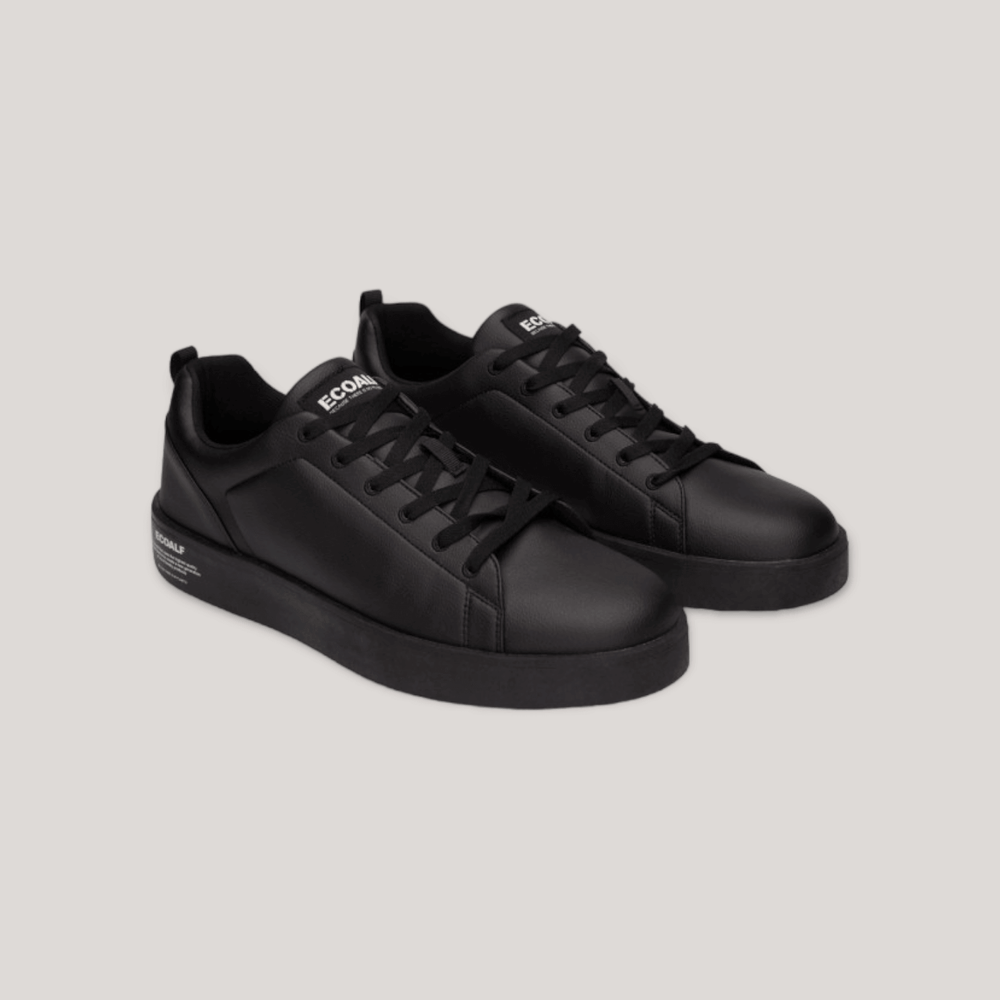 Eliot Grape Leather Sneakers - Black | Men's | Men's Shoes | Ecoalf | ALLTRUEIST