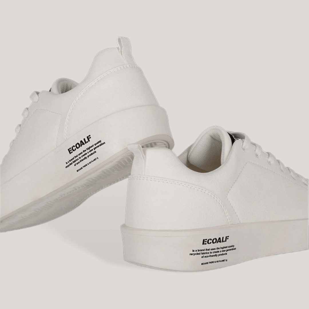 Eliot Grape Leather Sneakers - Off-White | Men's | Men's Shoes | Ecoalf | ALLTRUEIST