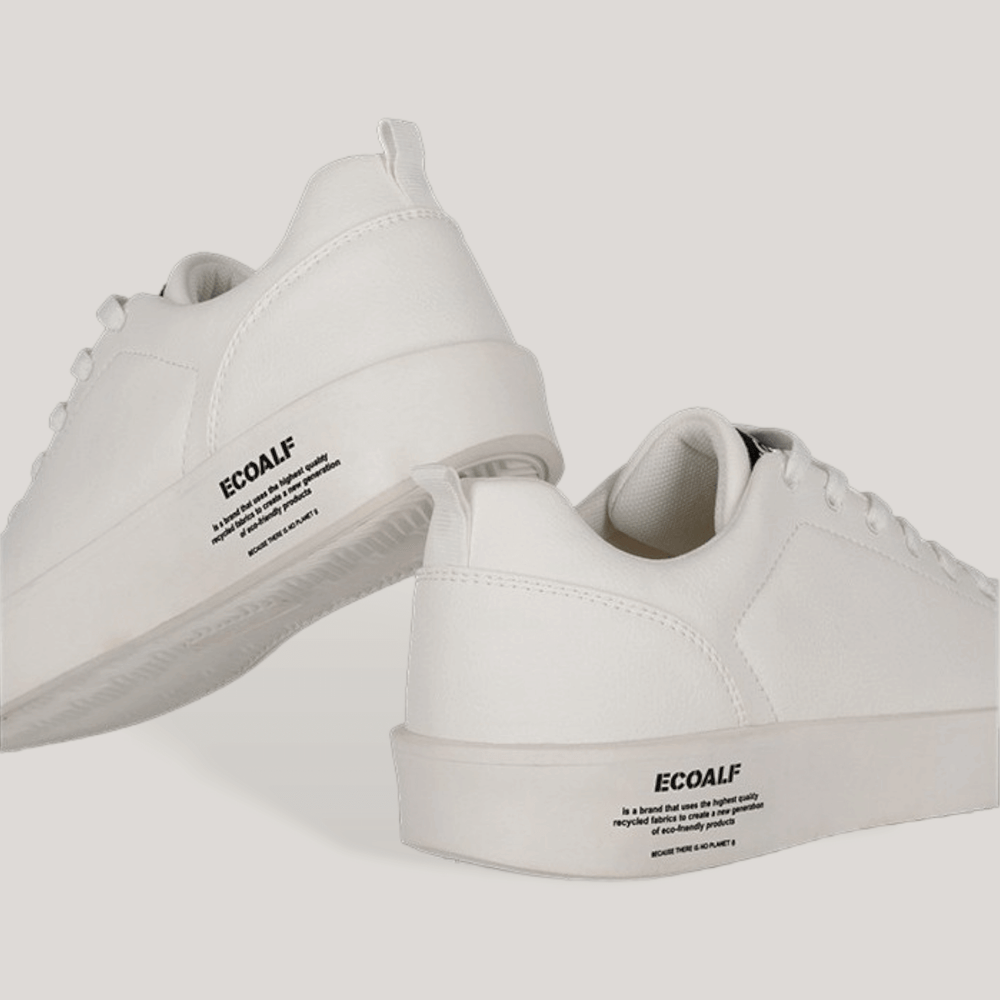 Eliot Grape Leather Sneakers - Off-White | Women's | Women's Shoes | Ecoalf | ALLTRUEIST