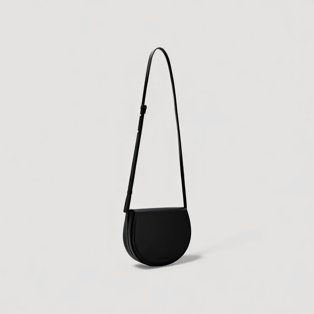 Sofi | Mini Crossbody Bag | Black by Alexandra K, vegan handbag available at ALLTRUEIST, showcasing minimalist and sustainable design.