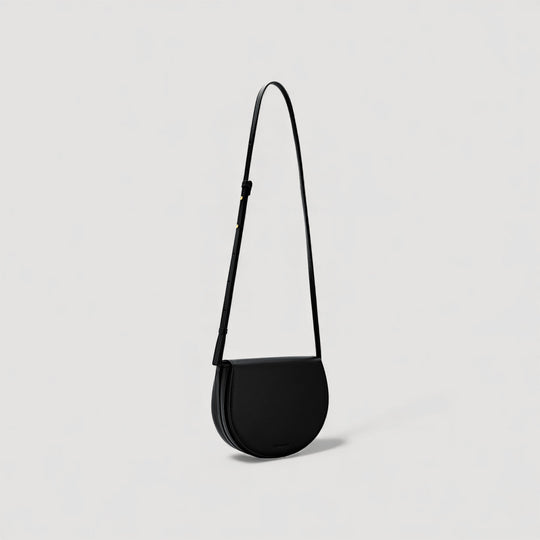 Sofi | Mini Crossbody Bag | Black by Alexandra K, vegan handbag available at ALLTRUEIST, showcasing minimalist and sustainable design.