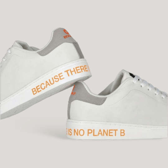 Sandford 'Planet B' Fabric Sneakers - Off White | Men's | Men's Shoes | Ecoalf | ALLTRUEIST