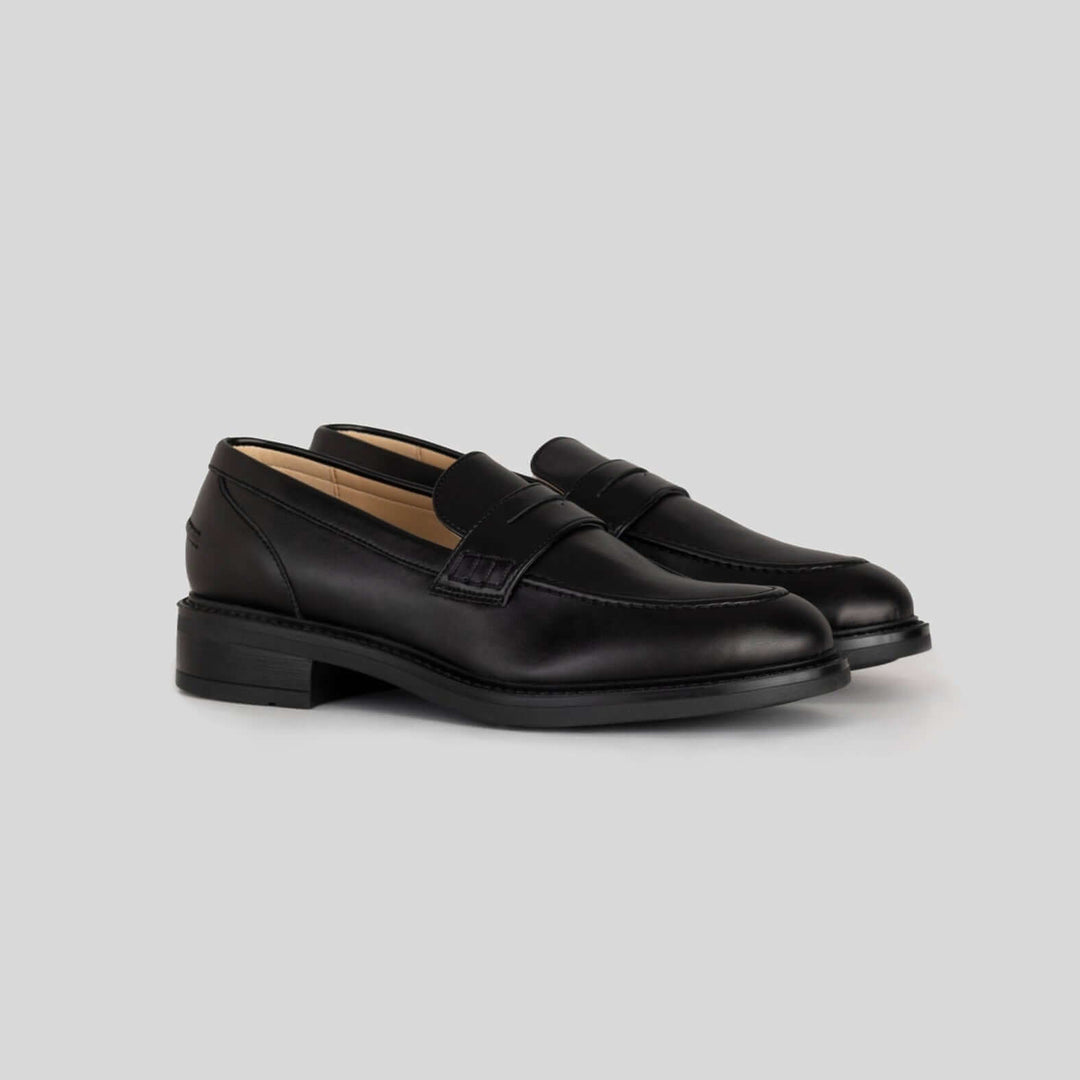 LOAFER - Classic Women's Penny Loafer - Corn Leather
