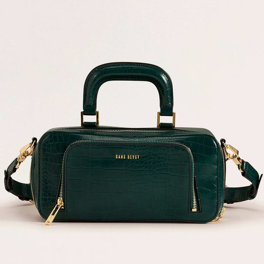 Cosmos - Crossbody Bag | Forest Green - Gold | Handbags | Sans Beast | ALLTRUEIST
