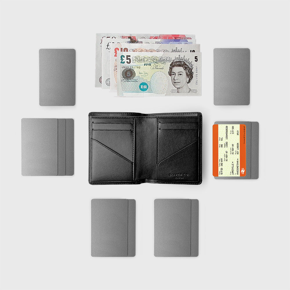 Billfold Compact Wallet | Premium Apple Skin