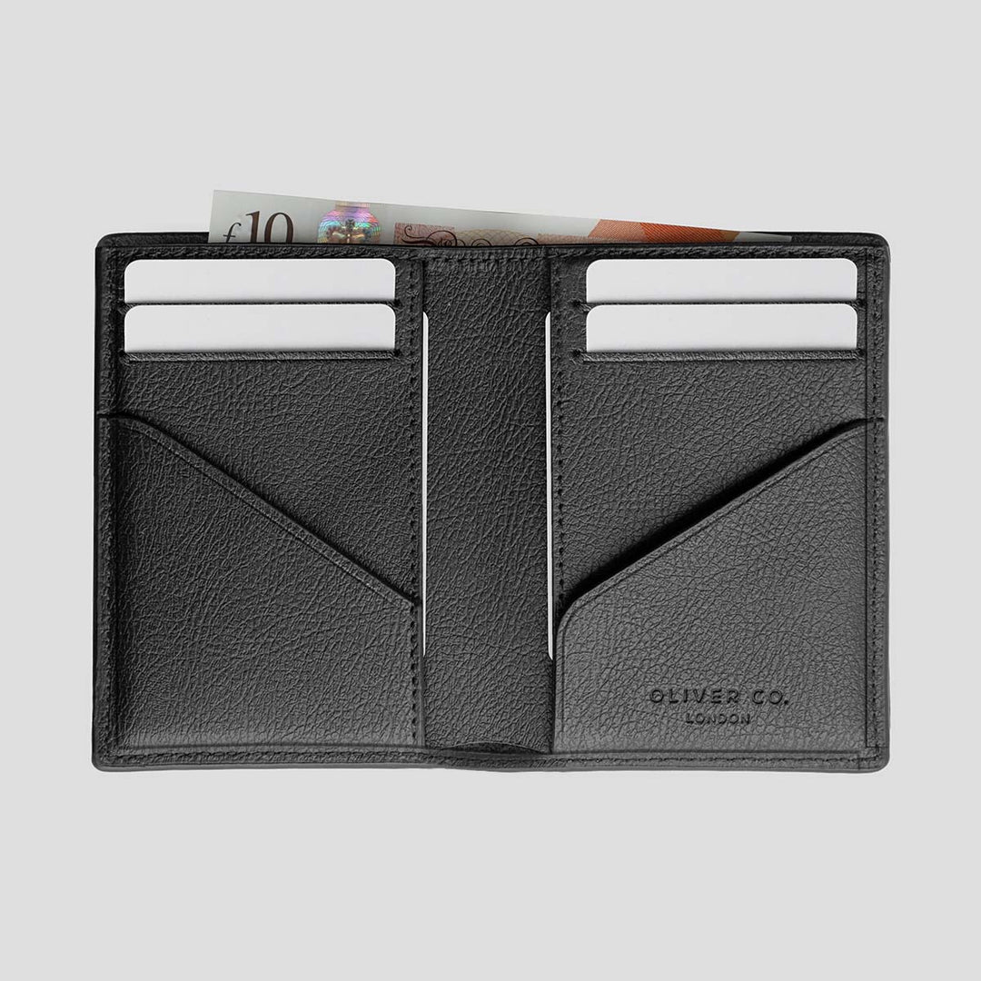 Billfold Compact Wallet | Grained Apple Skin