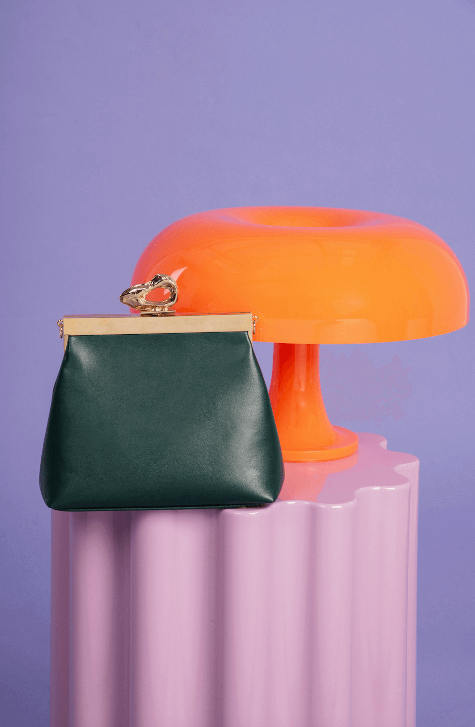 Nicole - Nicole Hunter Green Clutch - Apple Leather | Handbags | Mashu | ALLTRUEIST