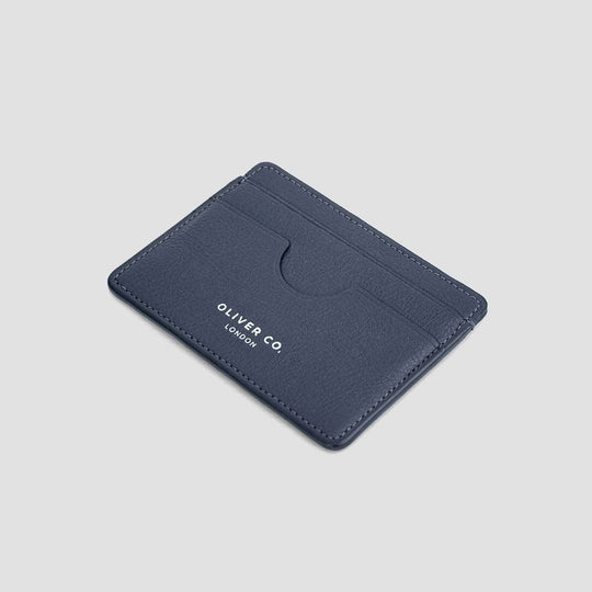 Apple Skin | Slim Cardholder - Coastal Blue | men's wallet | Oliver Co. London | ALLTRUEIST