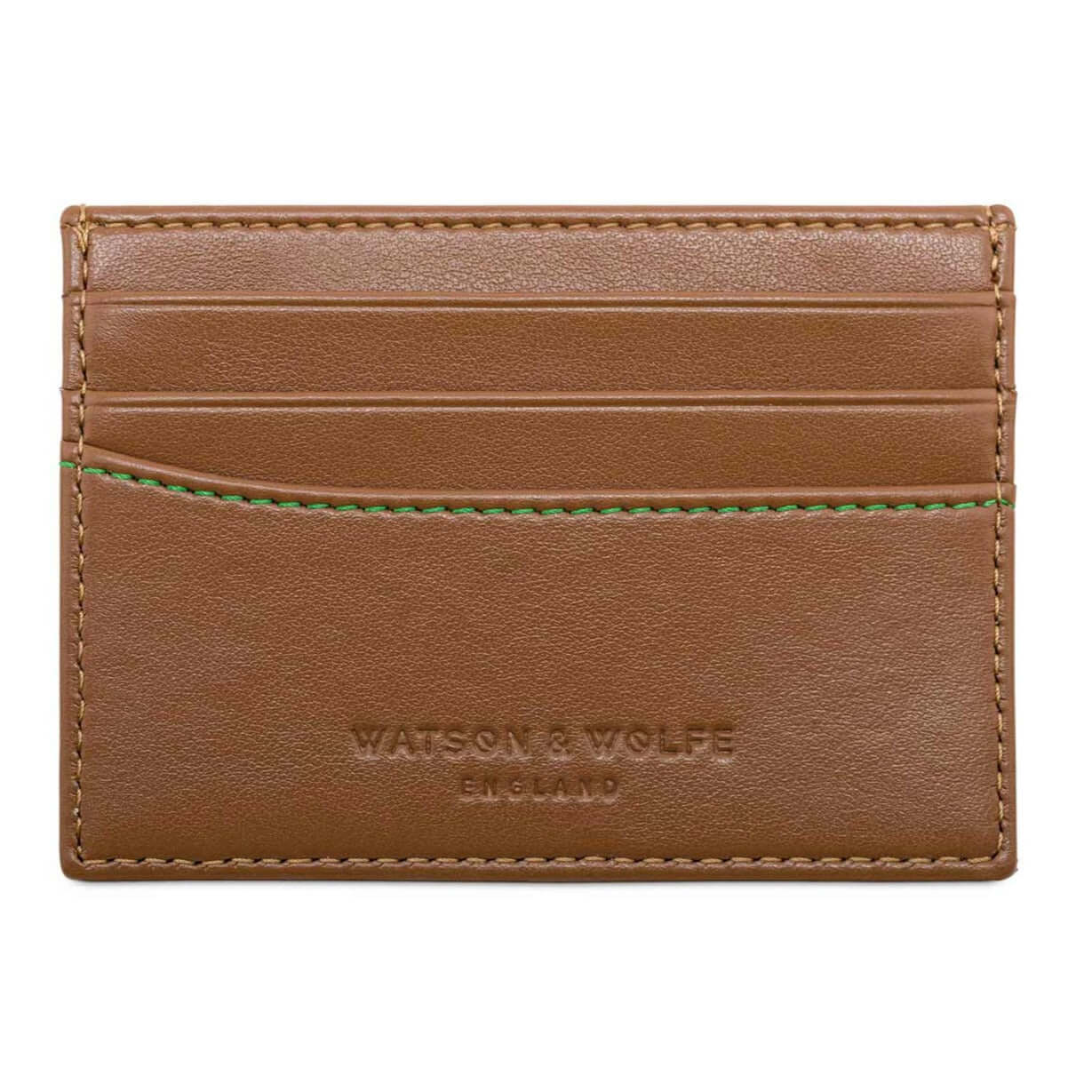 1.0 Slim Card holder | Toffee | men's wallet | Watson & Wolfe | ALLTRUEIST