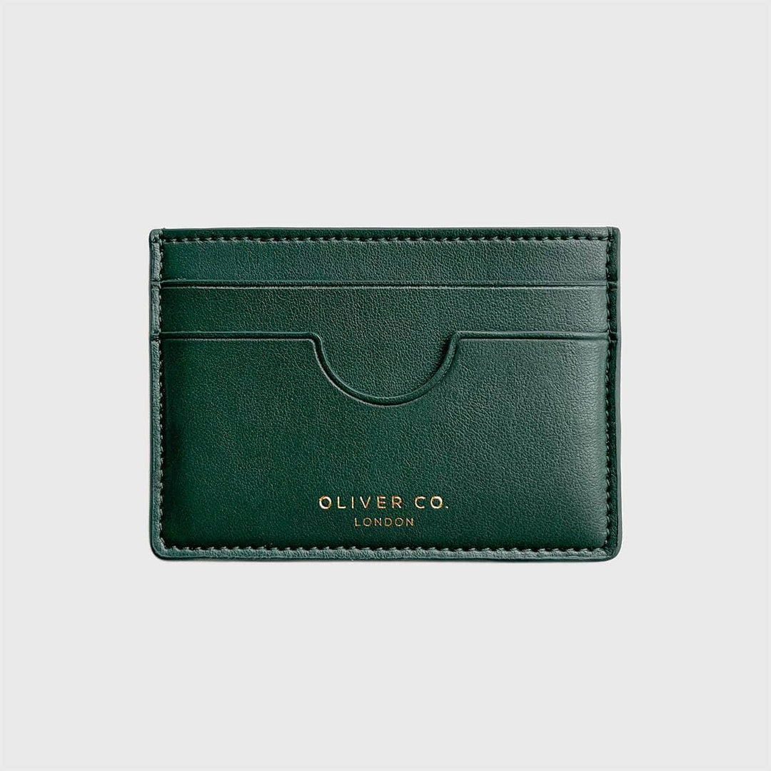 Oliver Co. London Forest Green / No Premium Slim Card Holder