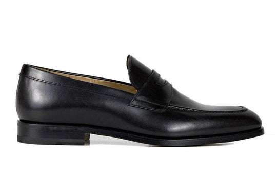 Burano | Black Penny Loafers | Men's Shoes | Marzeri | ALLTRUEIST